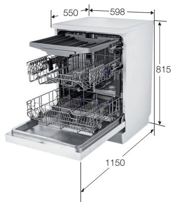 SAMSUNG DW60M6070IB - Anhang - 1