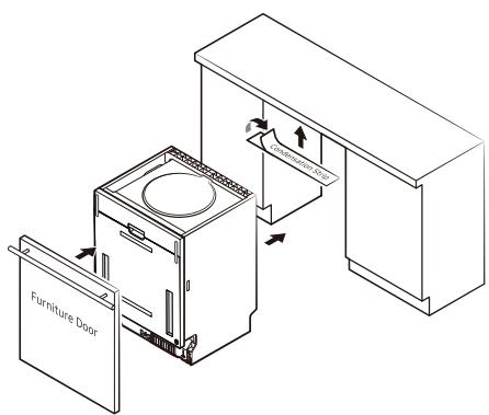 SAMSUNG DW60M6070IB - KROK 4. MONTAZMYWARKI - 1