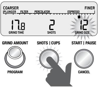 SAGE MOULIN THE SMART GRINDER PRO - Selecionar DOSES/CHÁVENAS - 1