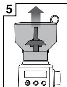 SAGE MOULIN THE SMART GRINDER PRO - KEGELVORMIGE MAALELEMENTEN REINIGEN - 5