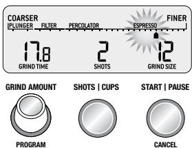 SAGE MOULIN THE SMART GRINDER PRO - Select your grind size - 1