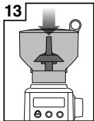 SAGE MOULIN THE SMART GRINDER PRO - AJUSTE DE MUELAS Cónicas - 13