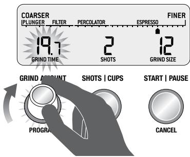 SAGE MOULIN THE SMART GRINDER PRO - Increasing the Grind Amount - 1