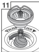 SAGE MOULIN THE SMART GRINDER PRO - REGOLAZIONE DELLE MACINE CONICHE - 11