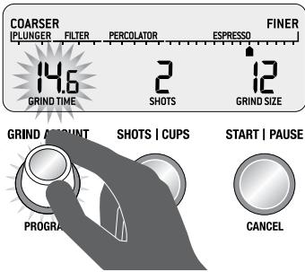 SAGE MOULIN THE SMART GRINDER PRO - Decreasing the Grind Amount - 1