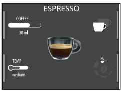 GAGGIA MAGENTA PRESTIGE - Indywidualne ustawienia napojów - 1