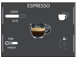 GAGGIA MAGENTA PRESTIGE - Customising beverages and saving settings (MEMO) - 1