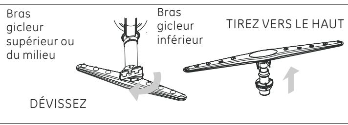 GE PDT660SSFSS - Nettoyage des bras gicleurs et des filtrés - 1