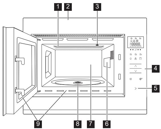 FAURE FMBN4DX - FOUR micro-ondes - 1