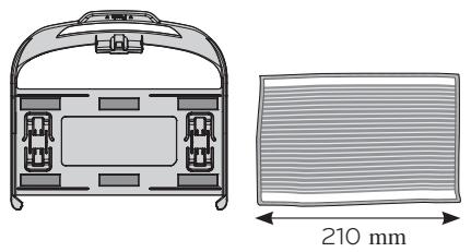 LG VR8600RR - VR8600RB - VR8600RR - Gestion de la brosse latérale - 2