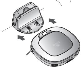 LG VR8600RR - VR8600RB - VR8600RR - Si la charge de la batterie est insuffisante, la charge s'effectue automatiquement. (p18\~19) - 1