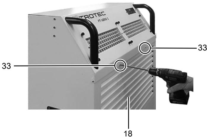 TROTEC PT 6500 S - Avertissement - 1