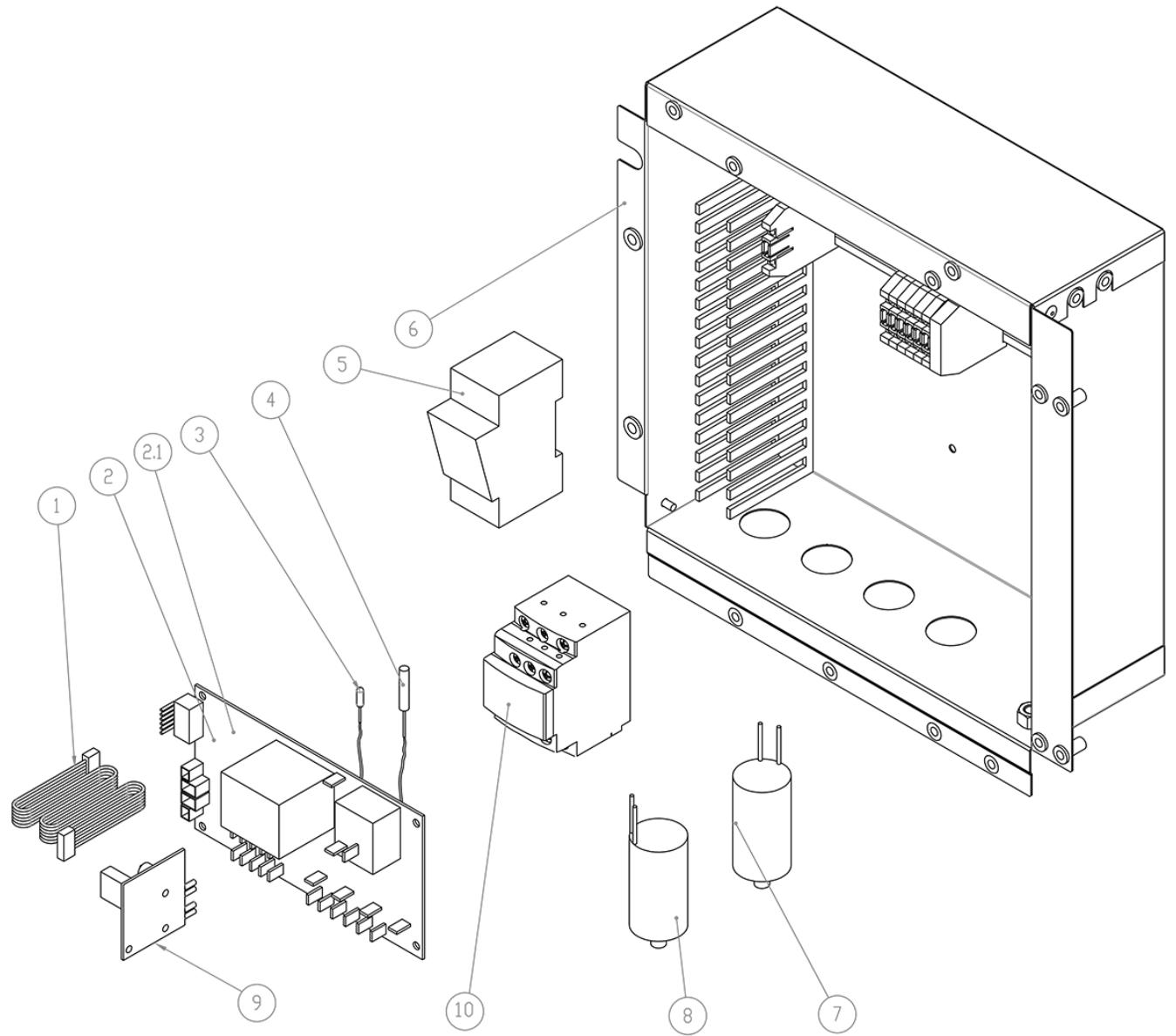 TROTEC PT 6500 S - Nomenclature et liste des pièces de rechange - 3
