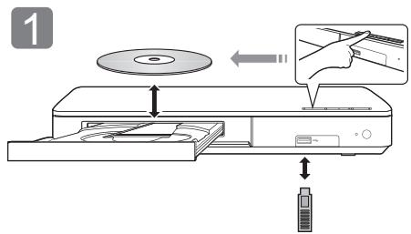 PANASONIC DMP-BDT280EG - KROK 4: Odtwarzanie - 1