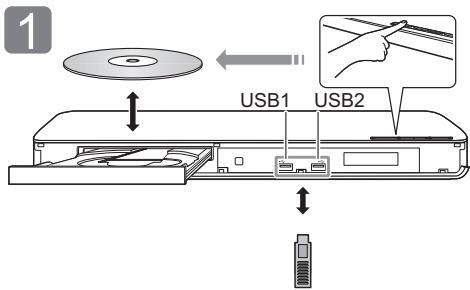 PANASONIC DMP-BDT381 - DMP-BDT385EG - STEG 4: Uppspelning - 1