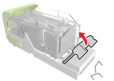LEXMARK MS822DE - Bourrage d'agrafes dans l'unité de finition d'agrafage - 4