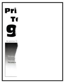 LEXMARK MS822DE - Texte ou images coupées - 1