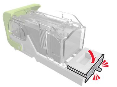 LEXMARK MS822DE - Bourrage d'agrafes dans l'unité de finition d'agrafage - 8