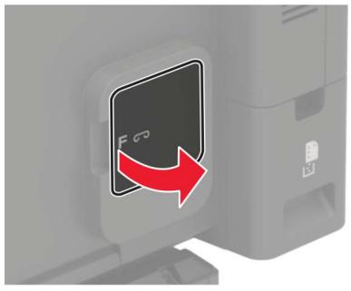 LEXMARK MS822DE - Bourrage d'agrafes dans le module d'agrafage et perforation - 1