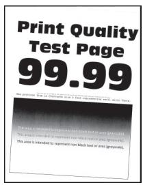 LEXMARK MS822DE - Impression inclinée ou déformée - 1