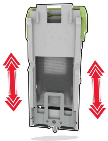 LEXMARK MS822DE - Bourrage d'agrafes dans le module d'agrafage et perforation - 9