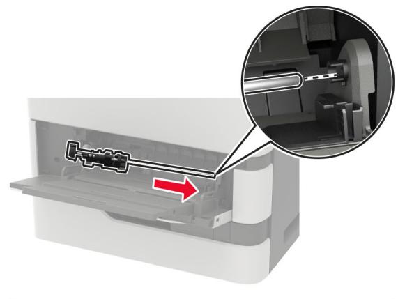 LEXMARK MS822DE - Remplacement du rouleau de saisie dans le chargeur multifonction - 4