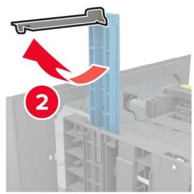 LEXMARK MS822DE - Chargement du papier au format A5 - 4