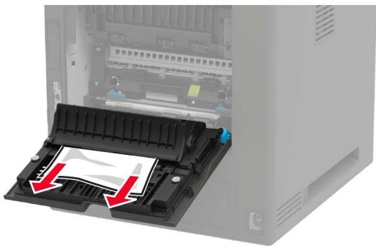 LEXMARK MS822DE - Bourrage papier derrière la porte a - 13