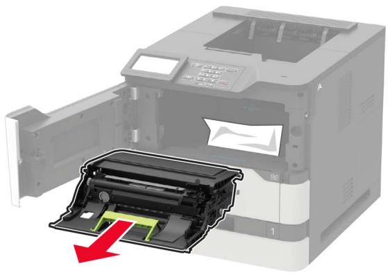 LEXMARK MS822DE - Bourrage papier derrière la porte a - 3