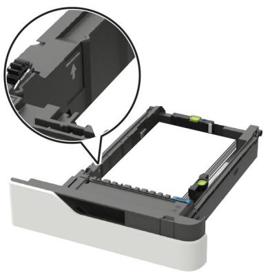 LEXMARK MS822DE - Chargement du bac 250 feuilles ou 550 feuilles - 7