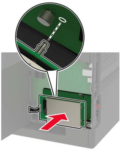 LEXMARK MS822DE - Installation d'un port de solutions internes - 12