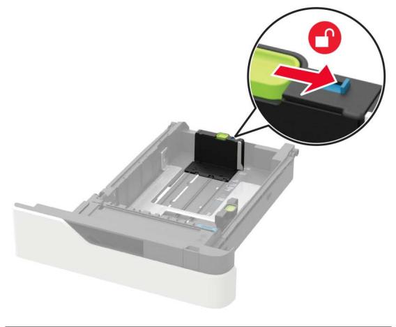 LEXMARK MS822DE - Chargement du bac 250 feuilles ou 550 feuilles - 3