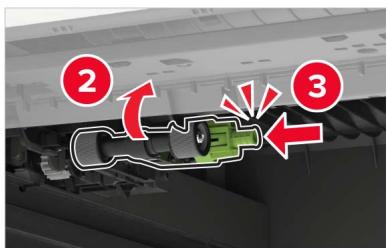 LEXMARK MS822DE - Remplacement du rouleau de saisie - 4