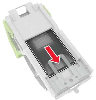LEXMARK MS822DE - Bourrage d'agrafes dans l'unité de finition d'agrafage - 9