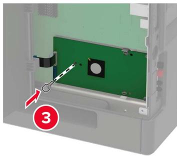 LEXMARK MS822DE - Installation d'un port de solutions internes - 8