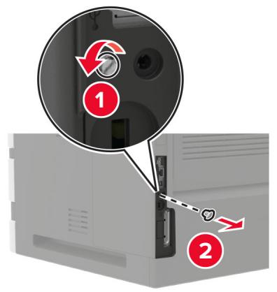 LEXMARK MS822DE - Accès à la carte logique - 2