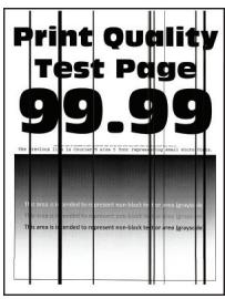 LEXMARK MS822DE - Lignes ou trainées noires verticales - 1