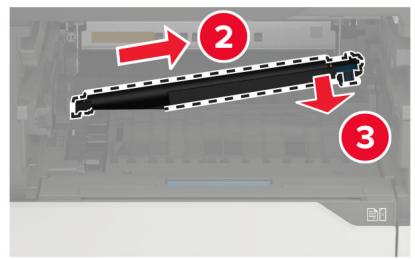 LEXMARK MS822DE - Remplacement du rouleau de transfert - 6