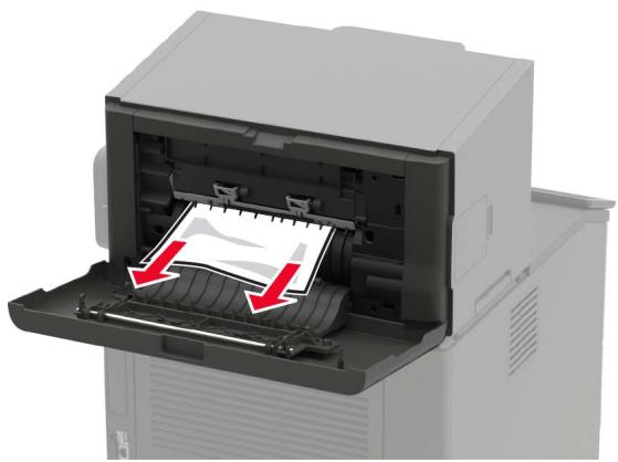 LEXMARK MS822DE - Bourrage papier derrière la porte h - 2