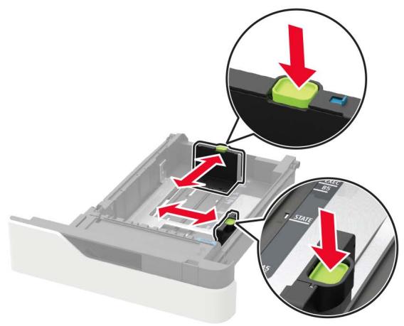 LEXMARK MS822DE - Chargement du bac 250 feuilles ou 550 feuilles - 4