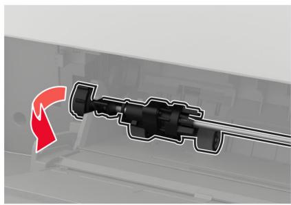 LEXMARK MS822DE - Remplacement du rouleau de saisie dans le chargeur multifonction - 3