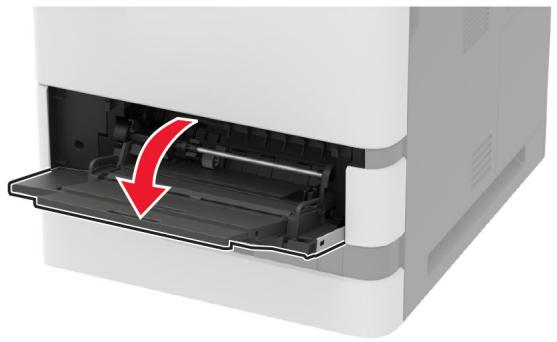 LEXMARK MS822DE - Remplacement du rouleau de saisie dans le chargeur multifonction - 1