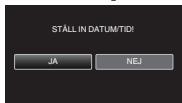 JVC GZ-RX115 - Datum- och tidsinställningar - 1