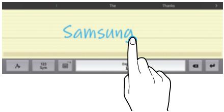 SAMSUNG GALAXY TAB PRO 10.1 SM-T520 - Handwriting - 1