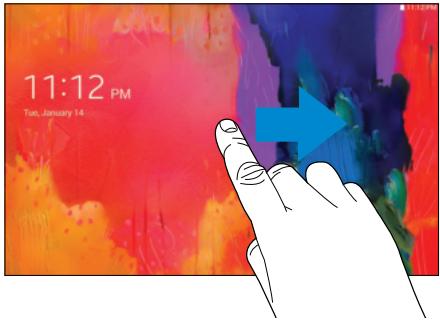 SAMSUNG GALAXY TAB PRO 10.1 SM-T520 - Unlocking the Device - 1