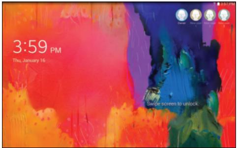 SAMSUNG GALAXY TAB PRO 10.1 SM-T520 - Setting Up User Profiles - 1