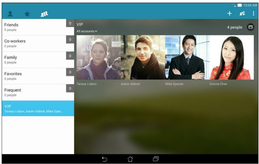 ASUS TRANSFORMER PAD TF303K-1D013A - Set up your VIP from the VIP screen - 1
