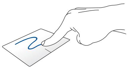 ASUS TRANSFORMER PAD TF303K-1D013A - Using the touchpad - 1