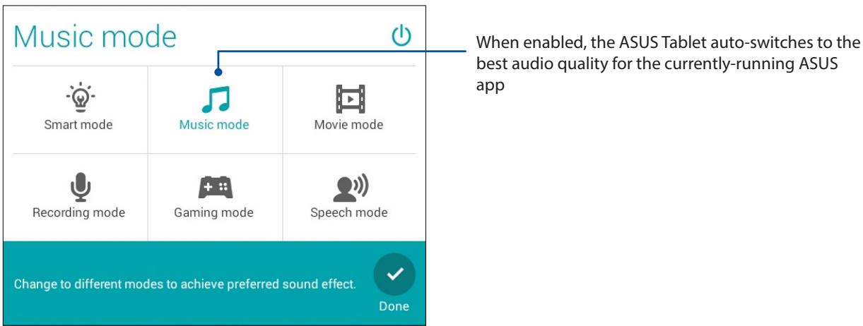 ASUS TRANSFORMER PAD TF303K-1D013A - Using Audio Wizard - 1