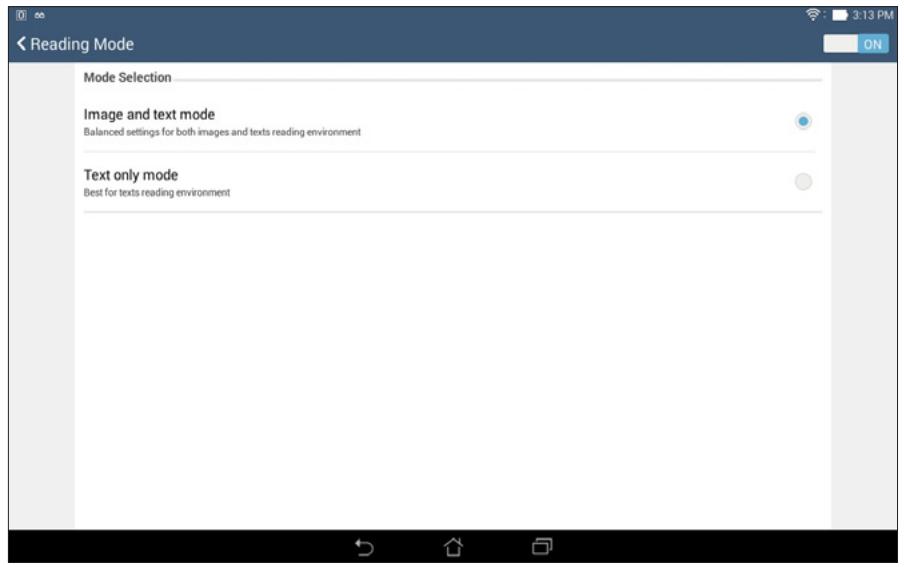 ASUS TRANSFORMER PAD TF303K-1D013A - Reading Mode - 1